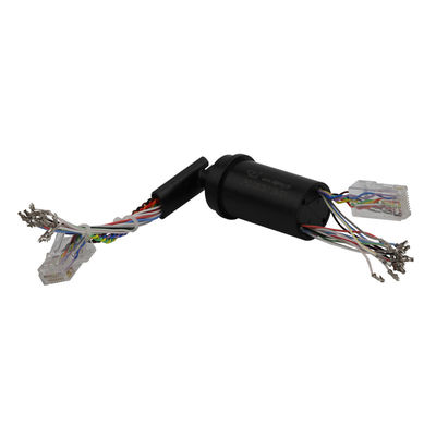 Gigabit-Ethernet-Kapsel elektrischer Schiebering zur Übertragung von Strom und Signal