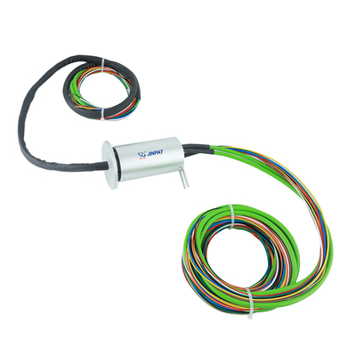 Isolierwiderstand Leistung ≥ 1000MΩ 1000VDC Slipring mit 2×10A 4×5A 2×100Mbps Ethernet-Schaltungen