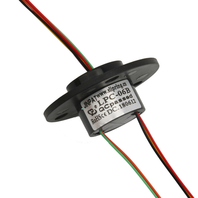 6 Schaltkreis Gold Kontaktrutschring 2A 300 RPM LPC-06B
