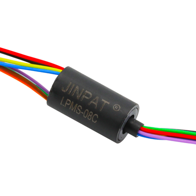 8-Draht Kapsel-Schleifring 1A 48V für 300 U/min Anwendungen