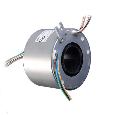 50mm Through Hole Slip Ring 12 Wires 380VAC/DC 2A per Circuit