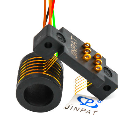6 Schaltkreis 240 V Spannung Separate Slip Ring mit 0 ~ 300 Umdrehungen pro Minute für elektrische Prüfgeräte
