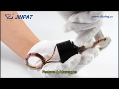 LPT012B-0602-HS-HT Durchgangsbohrungs-Drehdurchführung, geringes Drehmoment, Durchmesser mit langer Lebensdauer